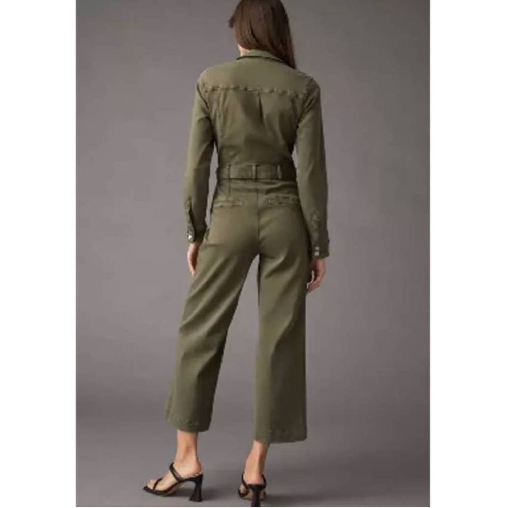 JASON WU ❤️🔥 ARMY GREEN JUMPSUIT NWT SIZE LARGE - Picture 3 of 4